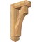 Ekena Millwork Westlake Arts and Crafts Rough Sawn Bracket w/ Offset Brace, Western Red Cedar, 6"W x 18"D x 30"H BKT0604X18X30WTL03RWR - alternate 1